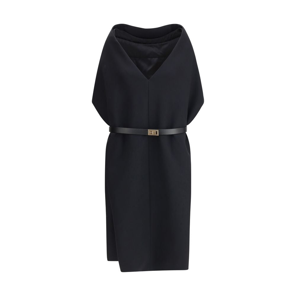 Ferragamo Belted Midi Dress
